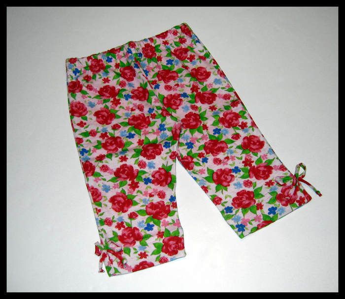 Baby Nay Butterfly Garden Red Floral Leggings 3T 3 4♥  