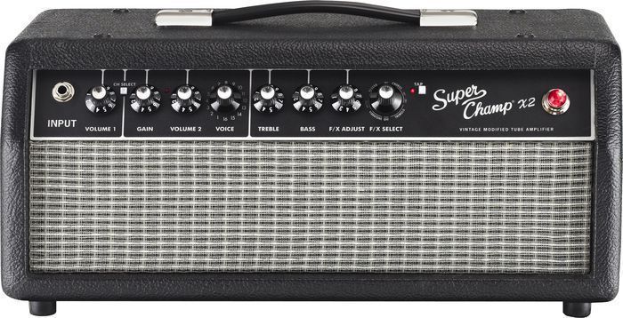 NEW FENDER® SUPER CHAMP® X2 HD 15W TUBE GUITAR AMP HEAD AMPLIFIER 