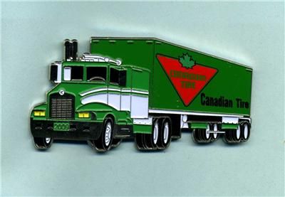 CANADIAN TIRE GREEN TRUCK PIN  