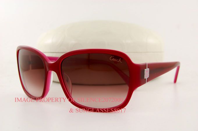 Brand New COACH Sunglasses S2047 BURGUNDY 100% Authentic 883121714786 