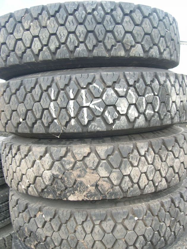 11R20 (1) used Goodyear G164 drive tires   4 Available  