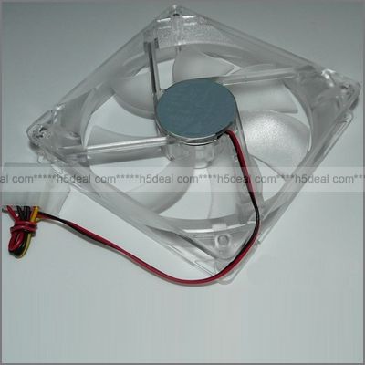 Hot 120mm Fans 4 LED Blue for Computer PC Case Cooling Rack  