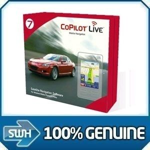 COPILOT LIVE 7 GPS SAT NAV SOFTWARE FOR PDA SMARTPHONE  