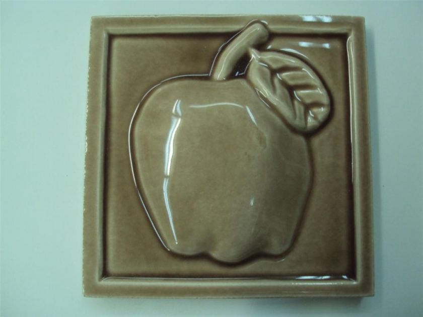 JEFFREY COURT 4 X 4 APPLE FRUIT DECO ACCENT TILE  