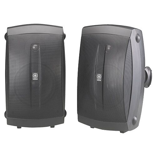 Yamaha NS AW350 Indoor / Outdoor Speakers   Black ( Pair 