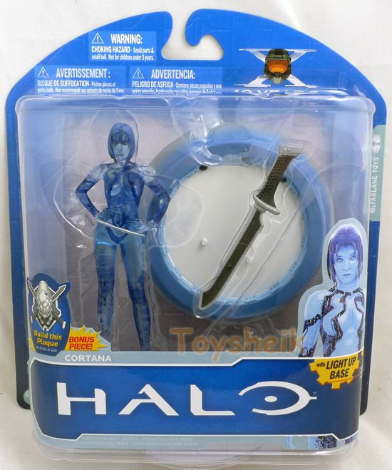 Halo Anniversary Cortana figure McFarlane 787926189124  