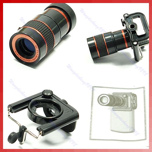 Cell Phone Digital Binoculars Camera Optical Zoom Lens  