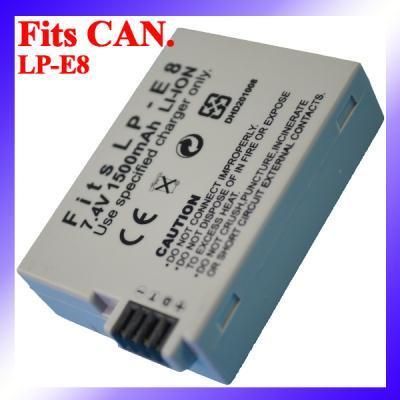 New 7.4V 1500mAh Digital Camera Rechargeable Li Battery For Canon LP 