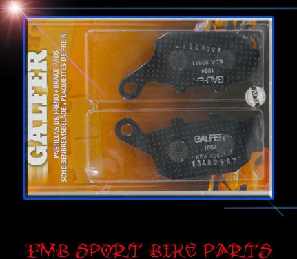 GALFER REAR BRAKE PADS FOR YAMAHA R6 05 08  