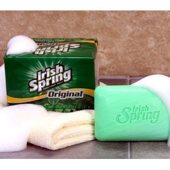 12   BARS IRISH SPRING ORIGINAL DEODORANT SOAP 3.2 OZ  