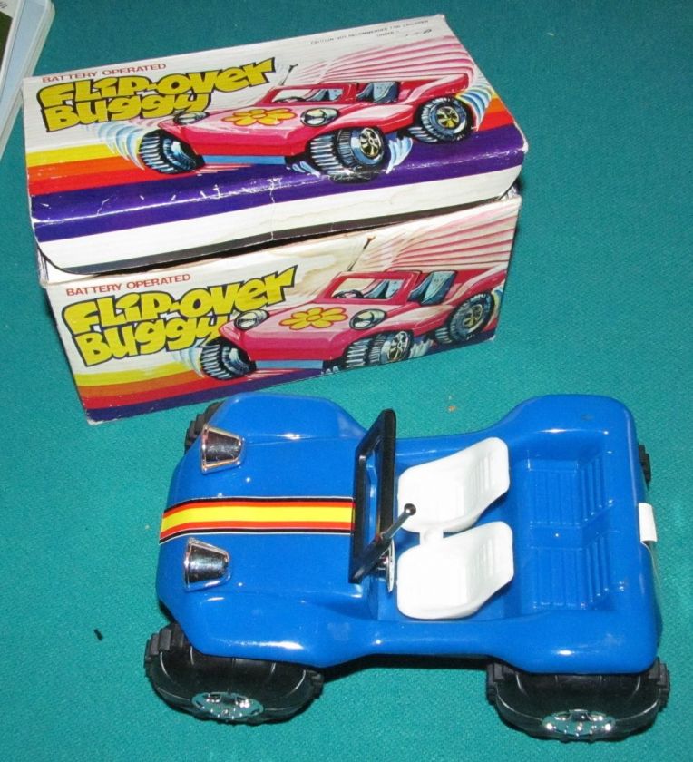 Vintage Flip Over Dune Buggy 1970s New In Original Box Battery 