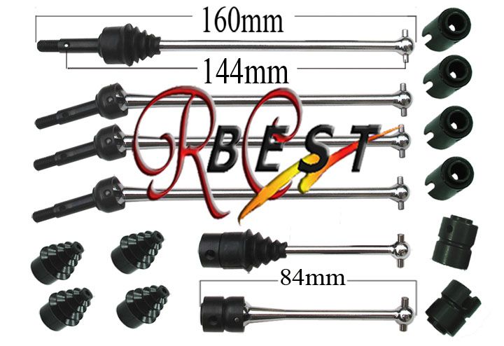 Traxxas E maxx 14.4v Model #3906 Truck CV Drive CVD Shafts   Axle  