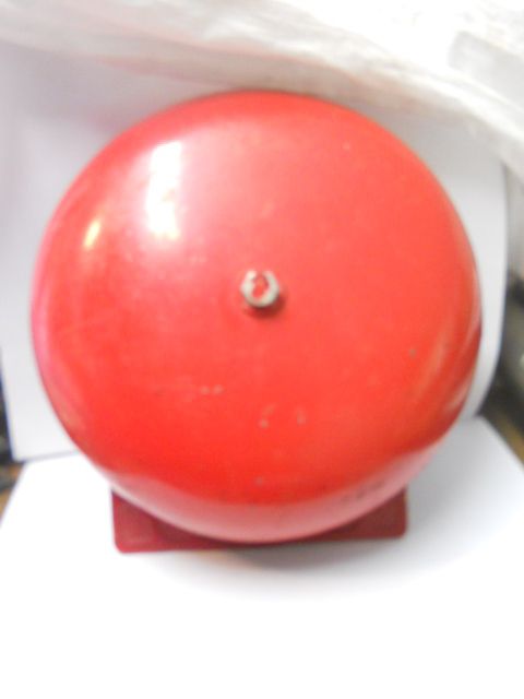 VINTAGE DOOR SCHOOL FIRE ALARM BELL  