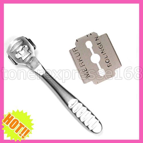 Foot Callus Skin Rasp Shaver Pedicure Kit Free100 Blade  