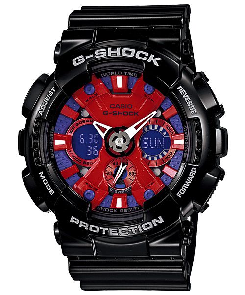 LTD 2012 LATEST CASIO HYPER COLOR G SHOCK GA 120B 1ADR GA 120B 1AER GA 