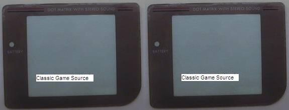 REPLACEMENT SCREENS LENS FOR GAME BOY ORIGINAL  