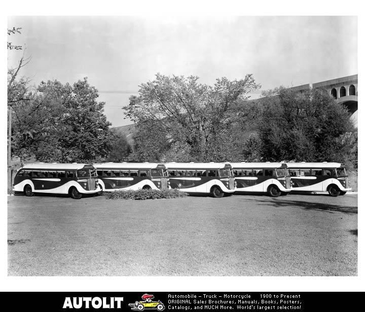 1937 CD Beck Bus Factory Photo Greyhound South Kansas  