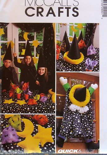 Halloween pattern Witch hat centerpiece door hanging  