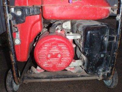 Honda generator ,model EB 3500 x, needs work  