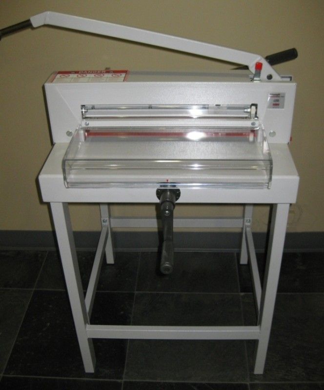 Triumph MBM IDEAL 4205 16 7/8” Manual Paper Cutter  