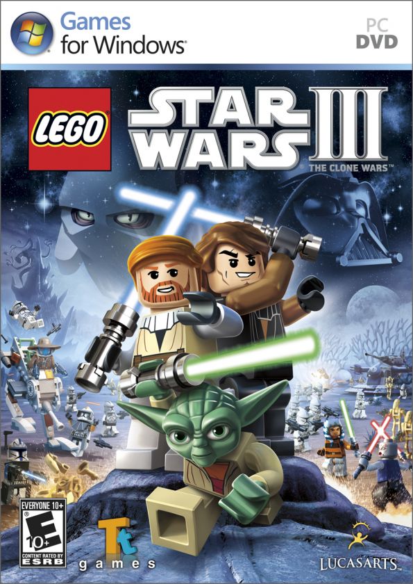 LEGO STAR WARS III 3 CLONE WARS PC DVD *NEW IN STOCK* 023272342180 