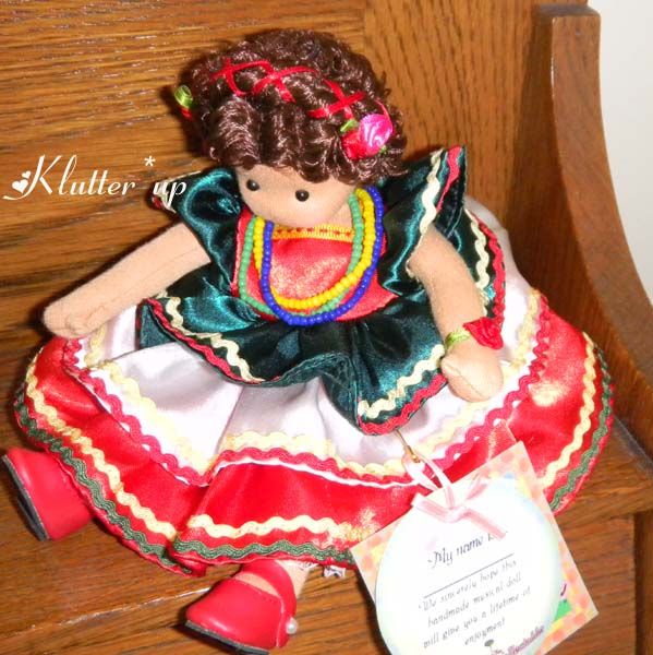 Green Tree Musical Dolls Mexican 