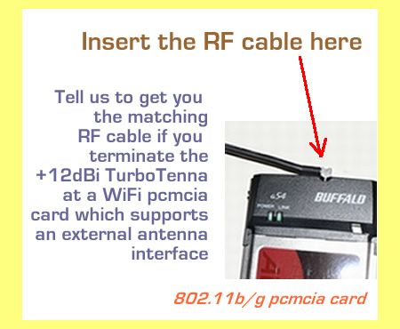 Proxim Orinoco (RF cable with MC connector)