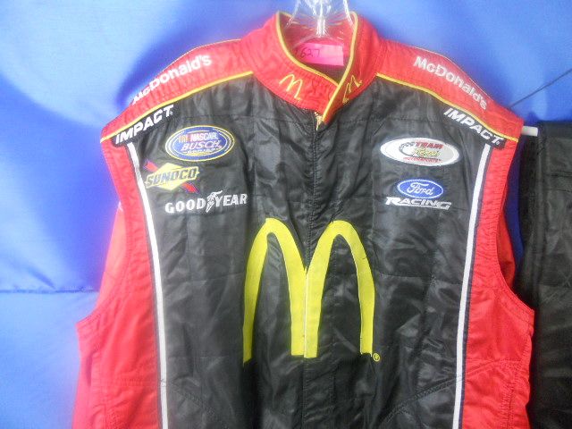 IMPACT MCDONALDS 3 PC. DRIVER SUIT FIRESUIT IMCA ARCA  