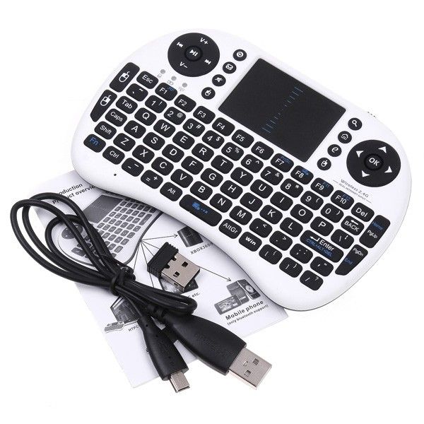   i8 2.4G Wireless Keyboard Touchpad Google TV Box Media Control  