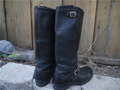   CHIPPEWA Leather Engineer Motorcycle Mens Biker Riding Boots size10 D