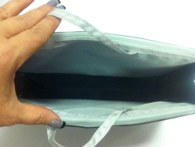   Handbag Tote Marley Large Organizer Insert Black and Gray Gift O MARL