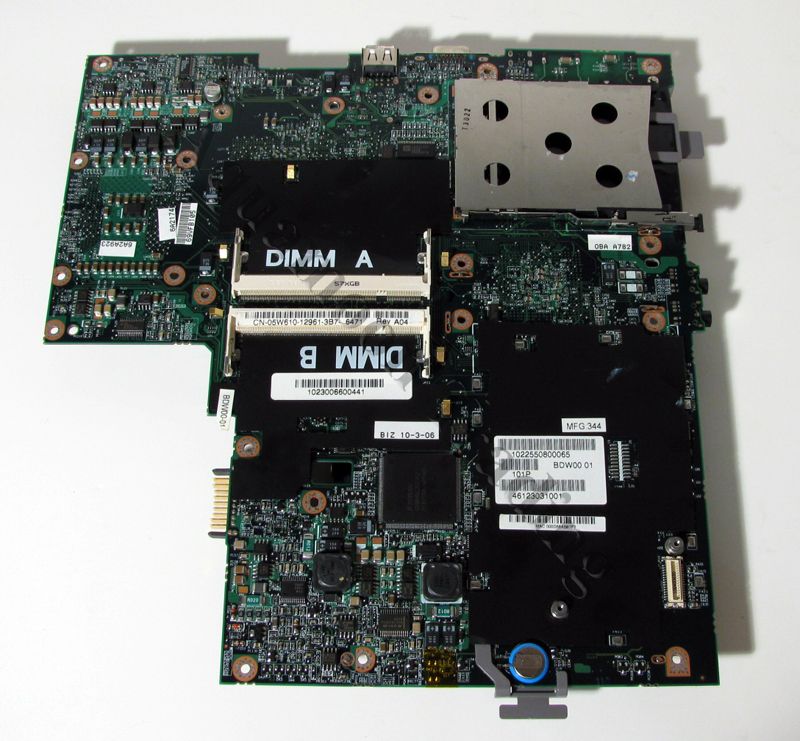   Inspiron 1100 1150 1160 Motherboard Refurbished 5W610 9U769 A+  