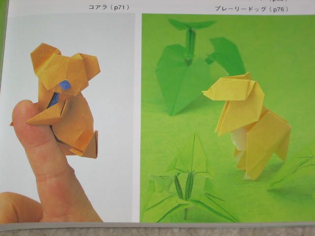 Origami Advanced Animal Book   Horse Dog Cat Rabbit etc  