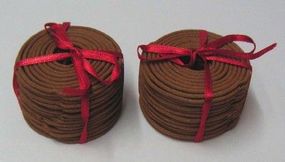 Ancient Chinese Buddhist Style Incense Coil SandalWood 2  