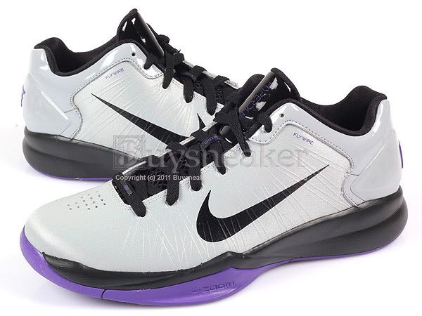   2010 X Low Wolf Grey/Black Varsity Purple Basketball 436312 004  