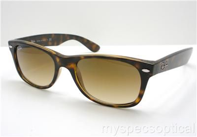 Ray Ban New Wayfarer RB 2132 710/51 52 Havana Brown Gradient 100% 