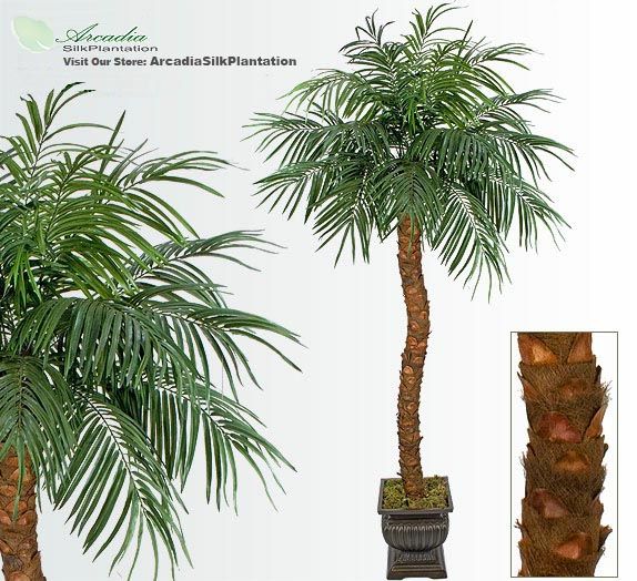 Artificial Phoenix Coconut Palm Trees BENDABLE 8+7  