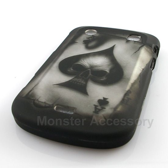 Ace Skull Hard Case Cover Blackberry Bold 9930 9900  