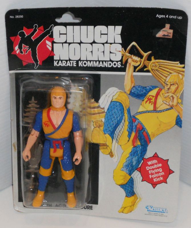 Chuck Norris Karate Kommandos Reed Smith Figure  