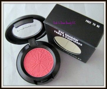 MAC FASHION FLOWER EYESHADOW ~FREE TO BE~ NIB 773602242764  