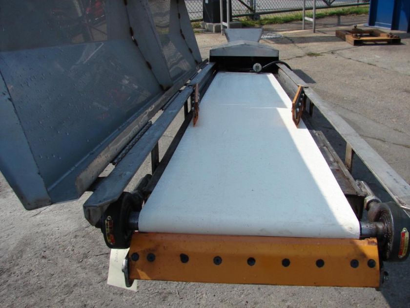 13.5 x 17.5 Incline Belt Trough Conveyor Used  