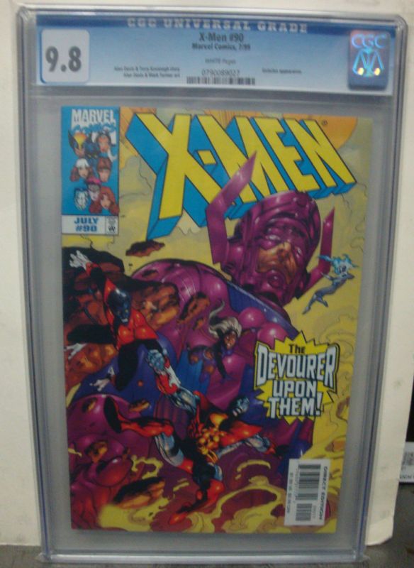 MEN #90 cgc 9.8 The X Men Vs. GALACTUS  